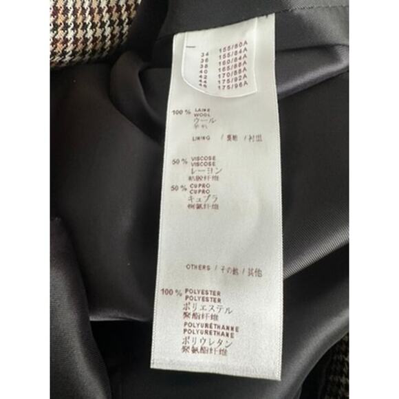 Louis Vuitton F/W 2014 Wool Houndstooth Blazer - Picture 3 of 9